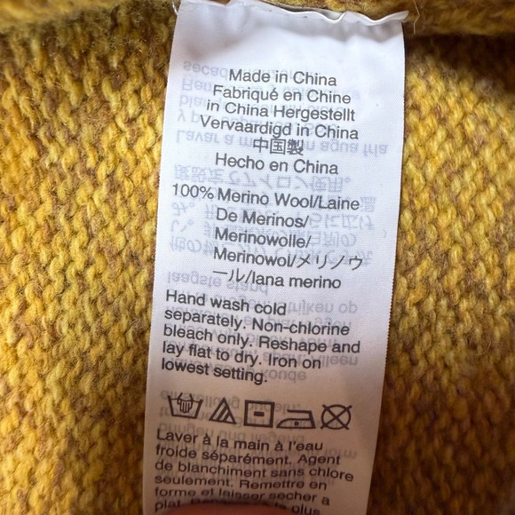 J Crew Merino Wool Crewneck Sweater Long Sleeve Pullover Size Large - Picture 5 of 7